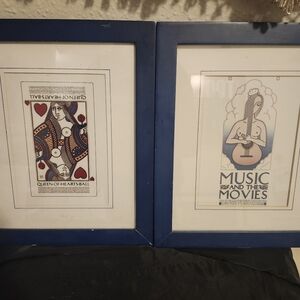 2 David Lance Goines Lithograph Prints.